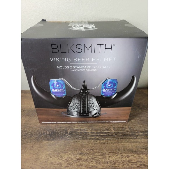 Blksmith Party Supplies Blksmith Viking Beer Helmet Holds Two